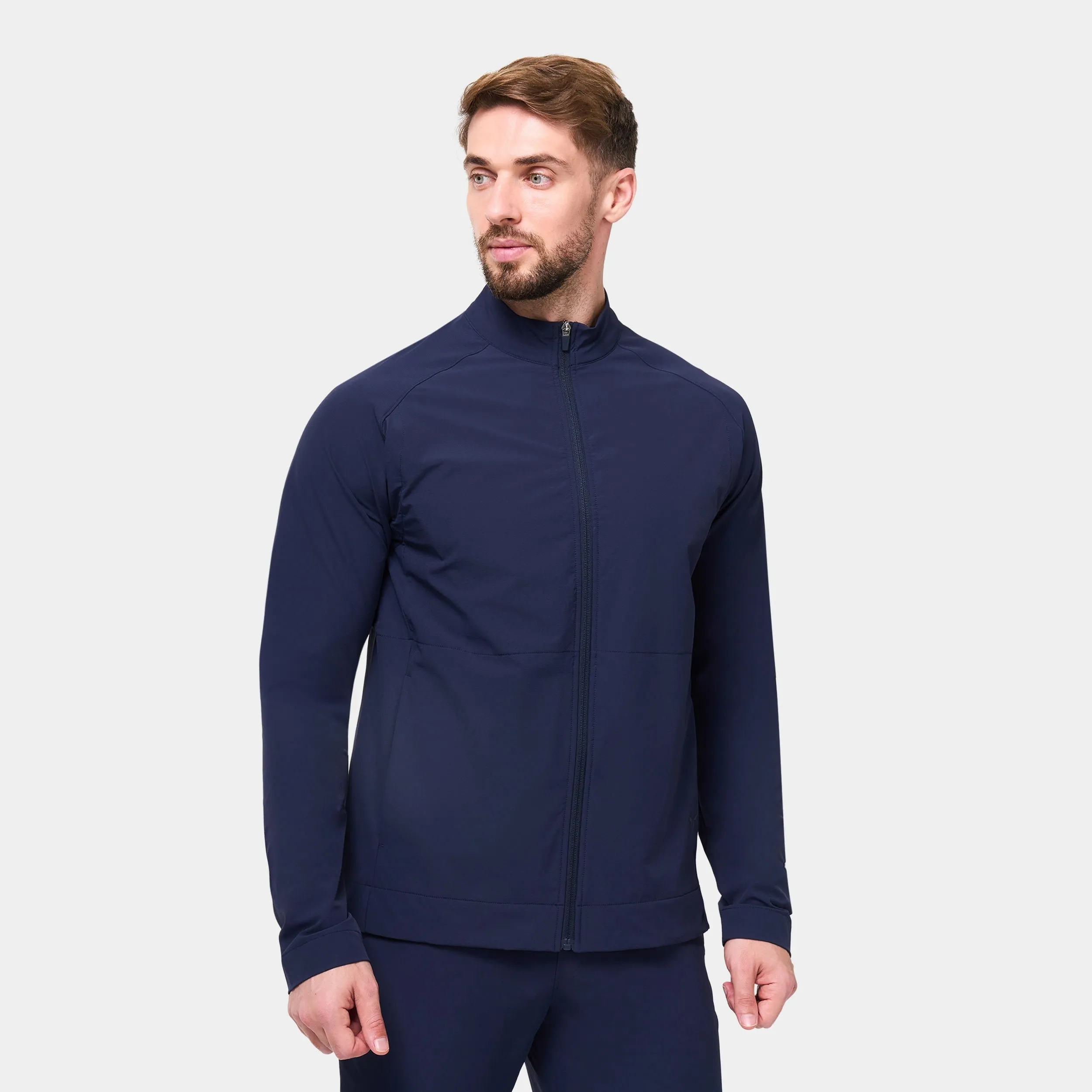 Agility Track Jacket - Navy