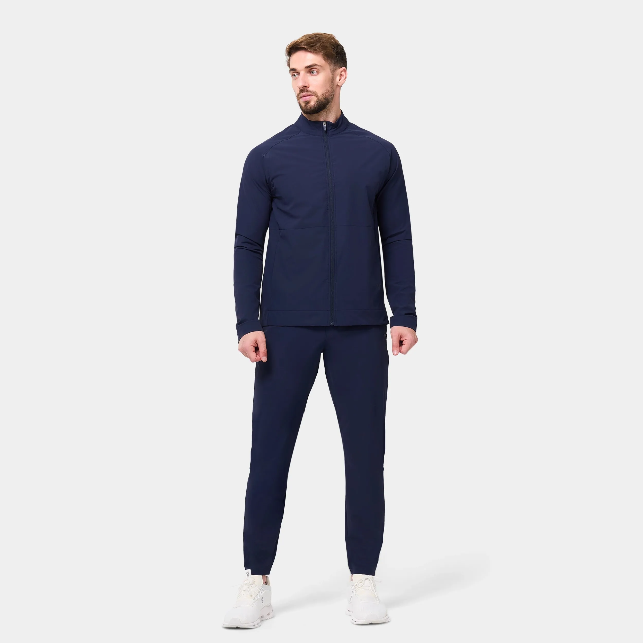 Agility Track Jacket - Navy