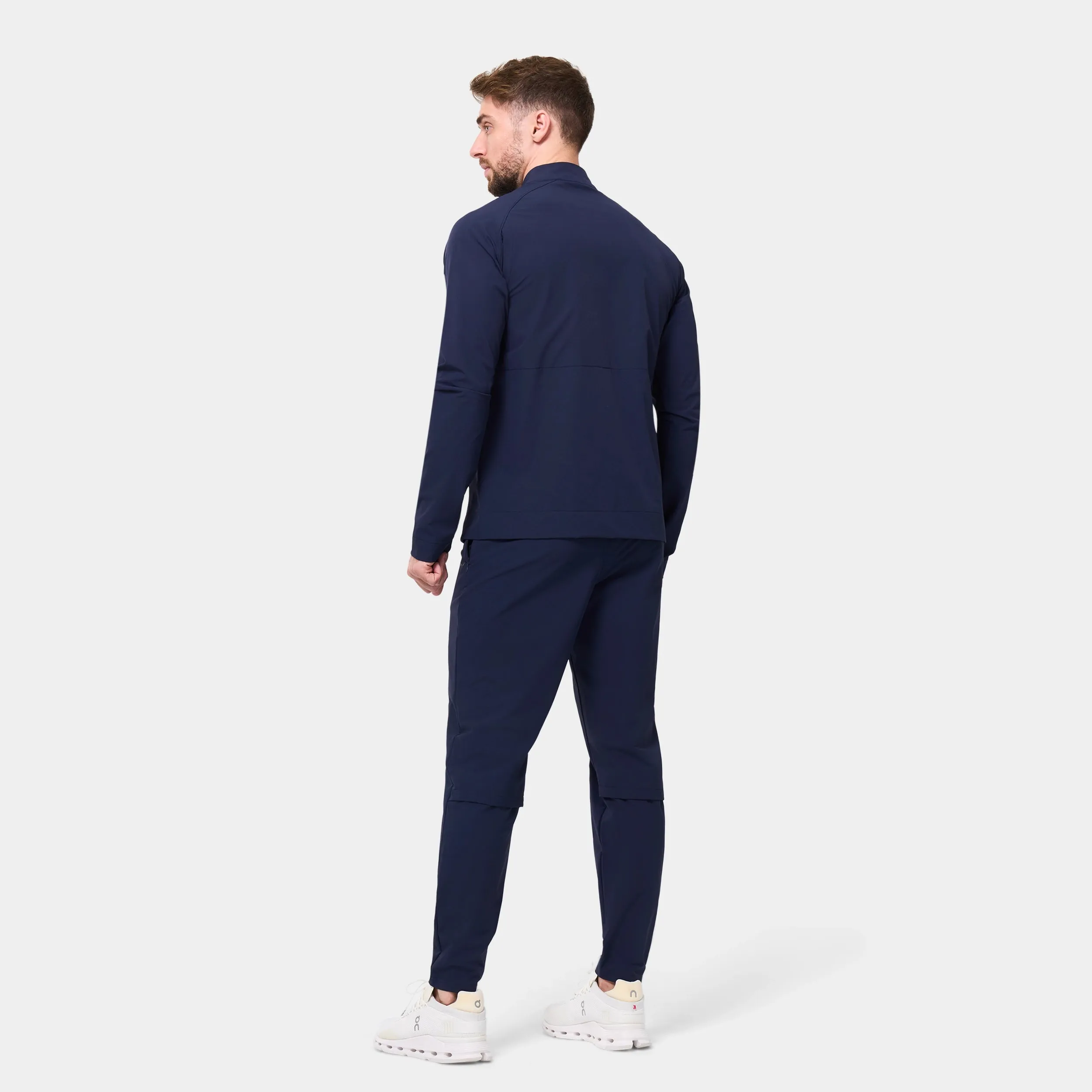 Agility Track Jacket - Navy