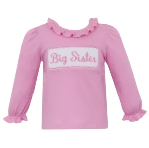 Big Sister Smocked Knit Top
