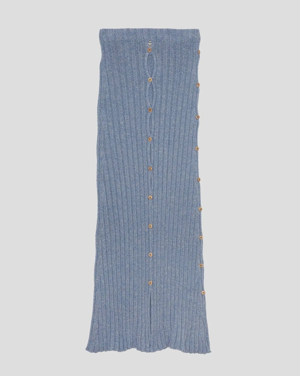 Blue Melange Loulou Skirt