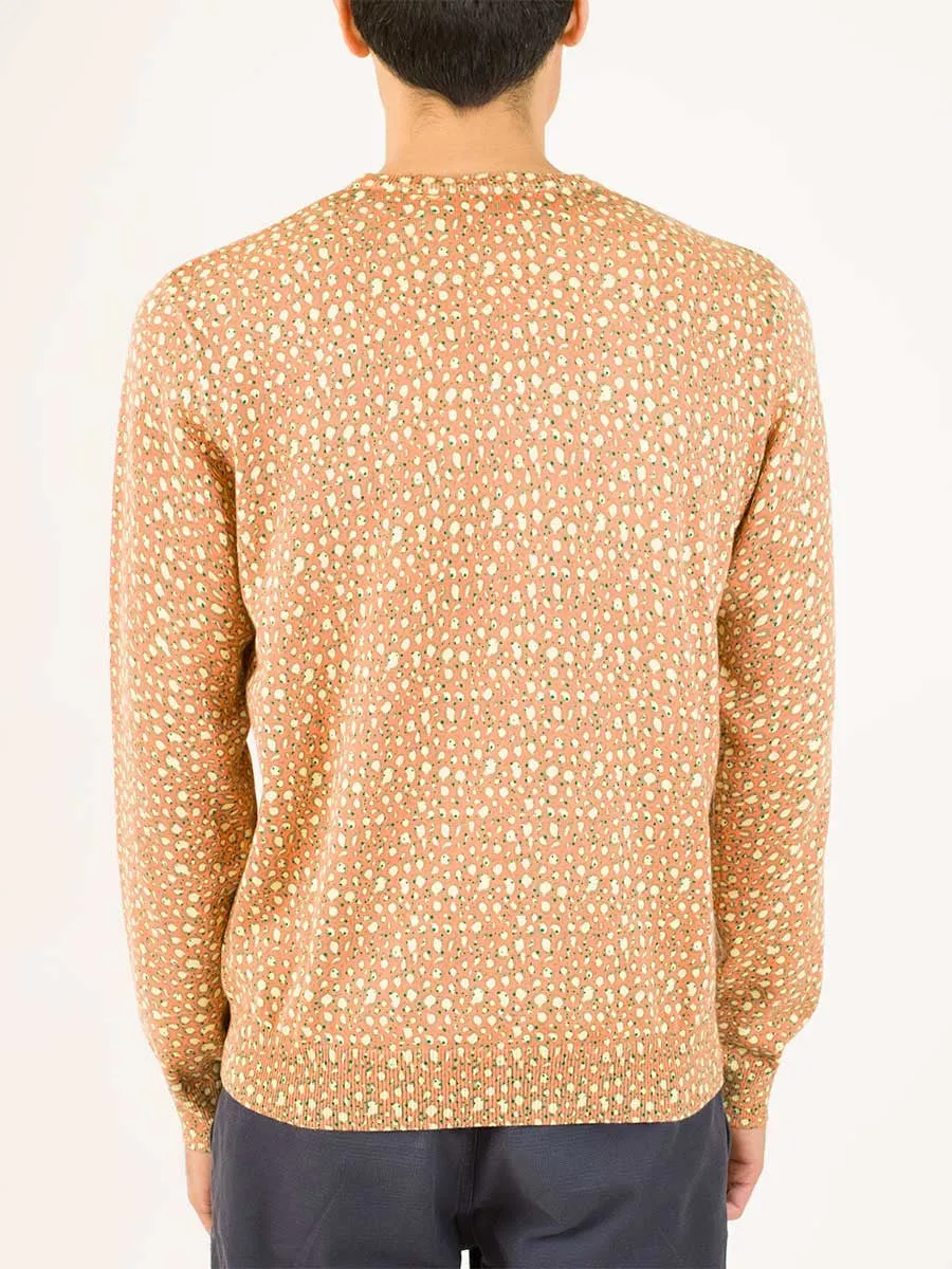 Classic Crew Neck Knit in Leopard