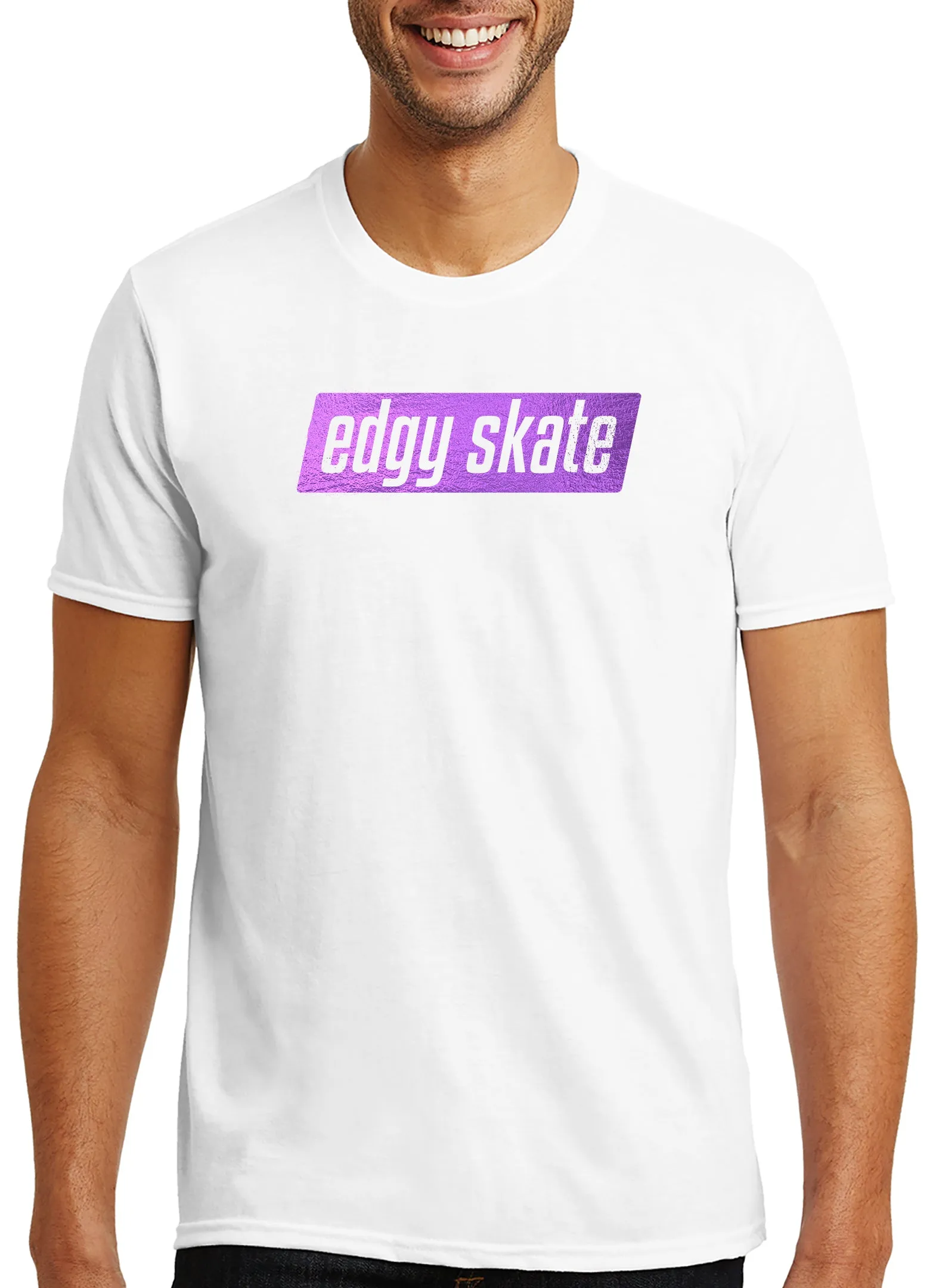 edgy skate short sleeve t-shirt