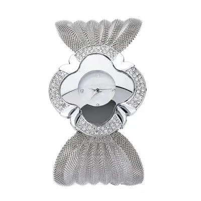 Fashion Fabulous Lady Diamond Bracelet Watch Mirror Luxury Quartz Watch Watch Women Luxury Stainless Relojes Para Mujer W506863