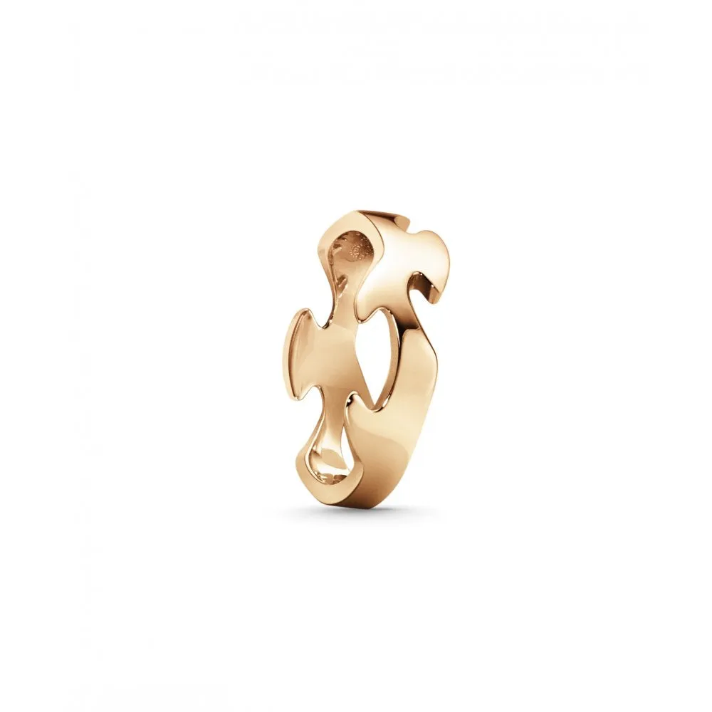 Fusion Centre Ring - Rose Gold - 53 - 3541740-53