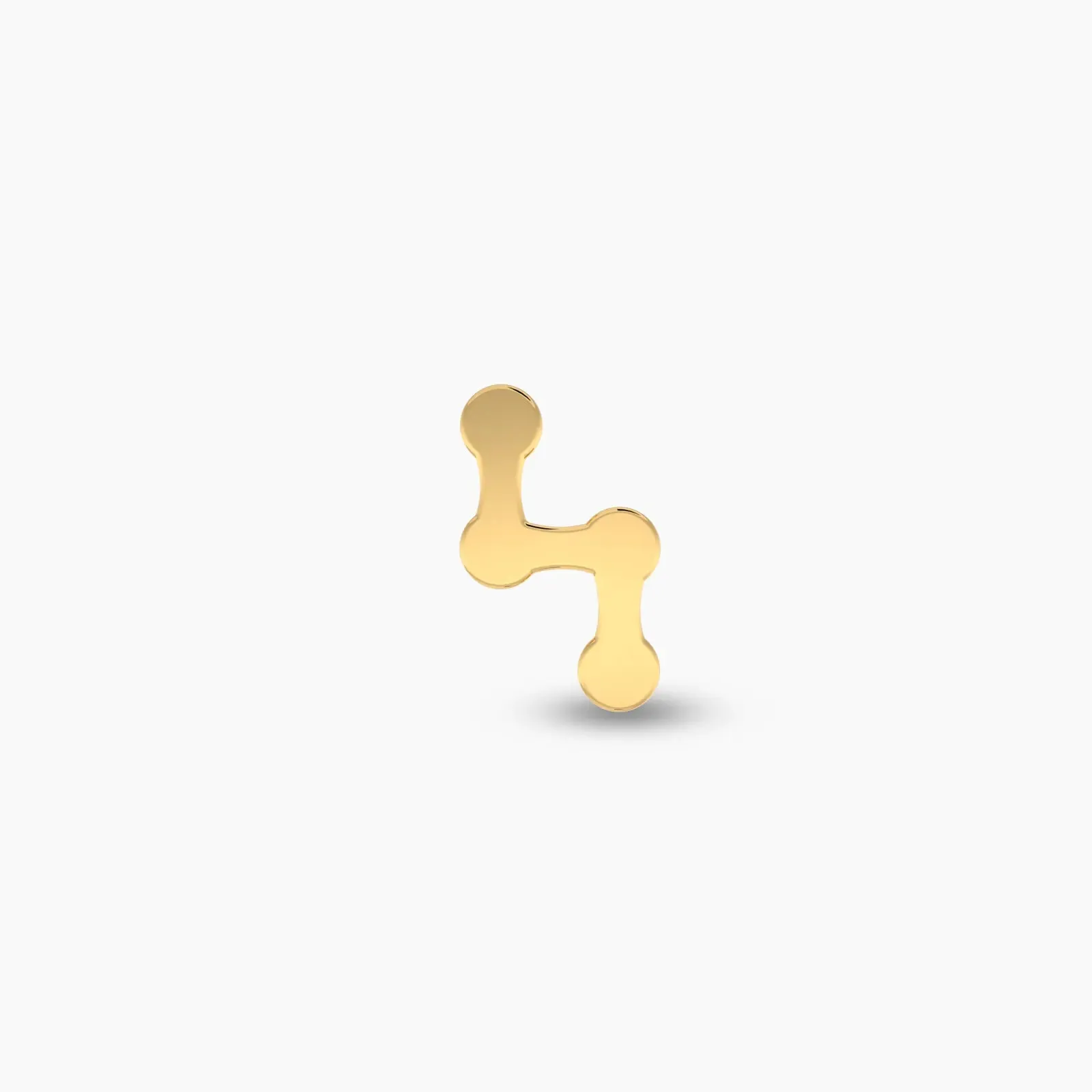 Fusion Dots Gold Earrings