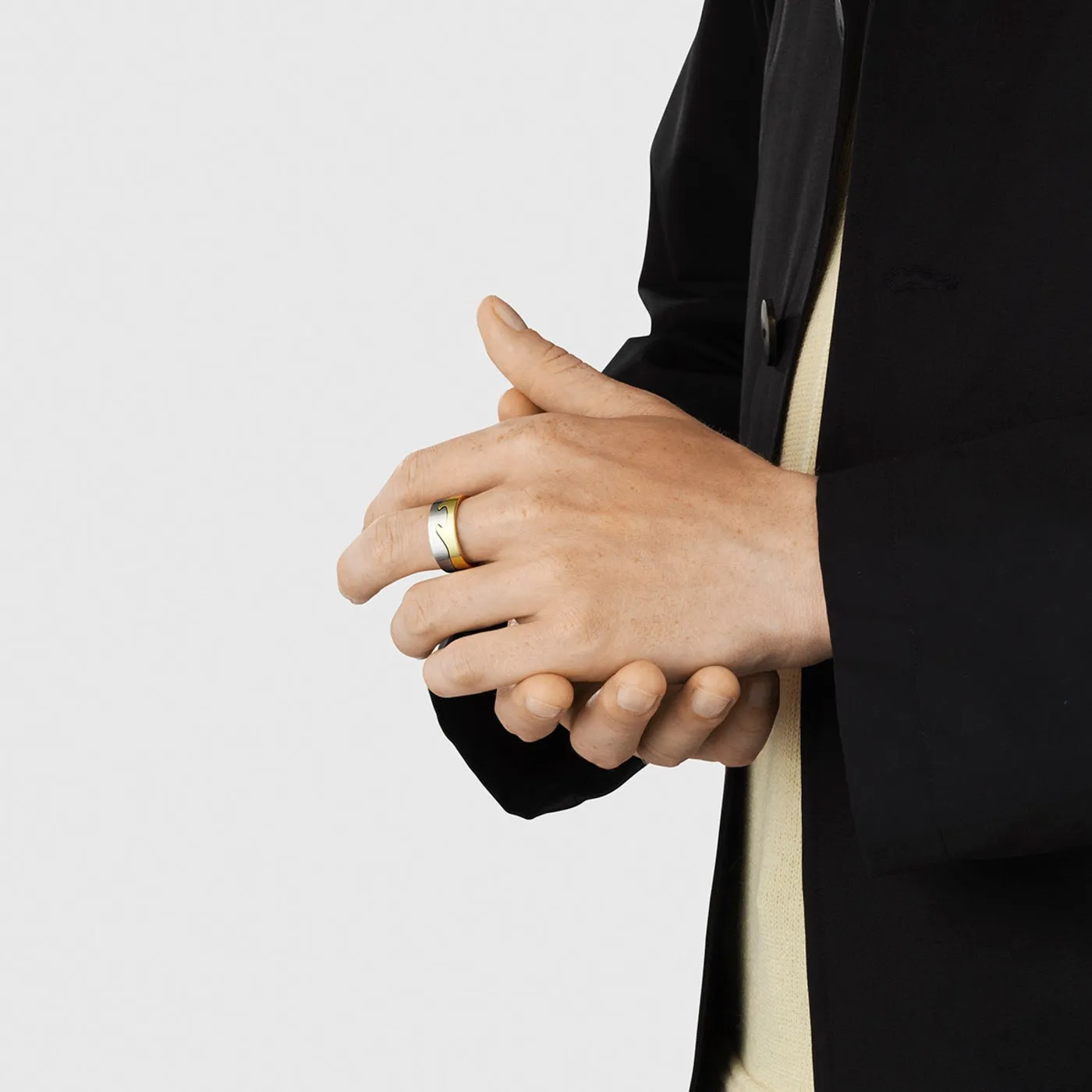Fusion End Ring - Yellow Gold - 20000291