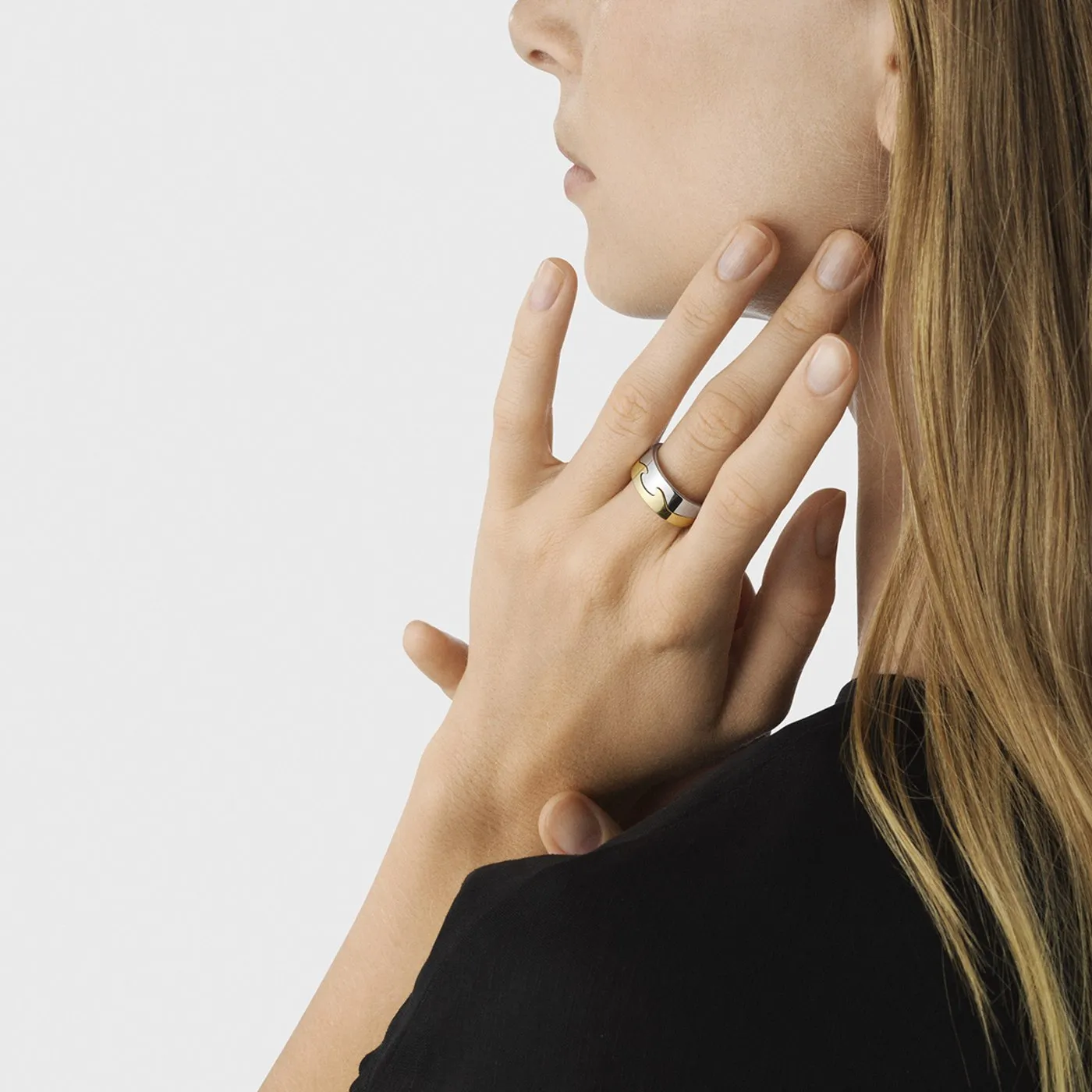Fusion End Ring - Yellow Gold - 20000291