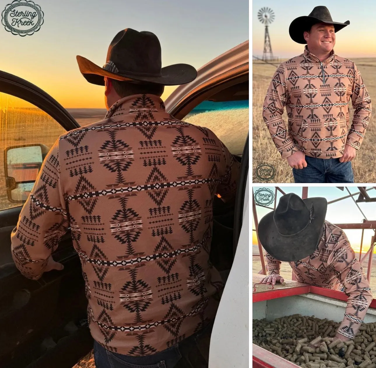 Geronimo Mens Pullover