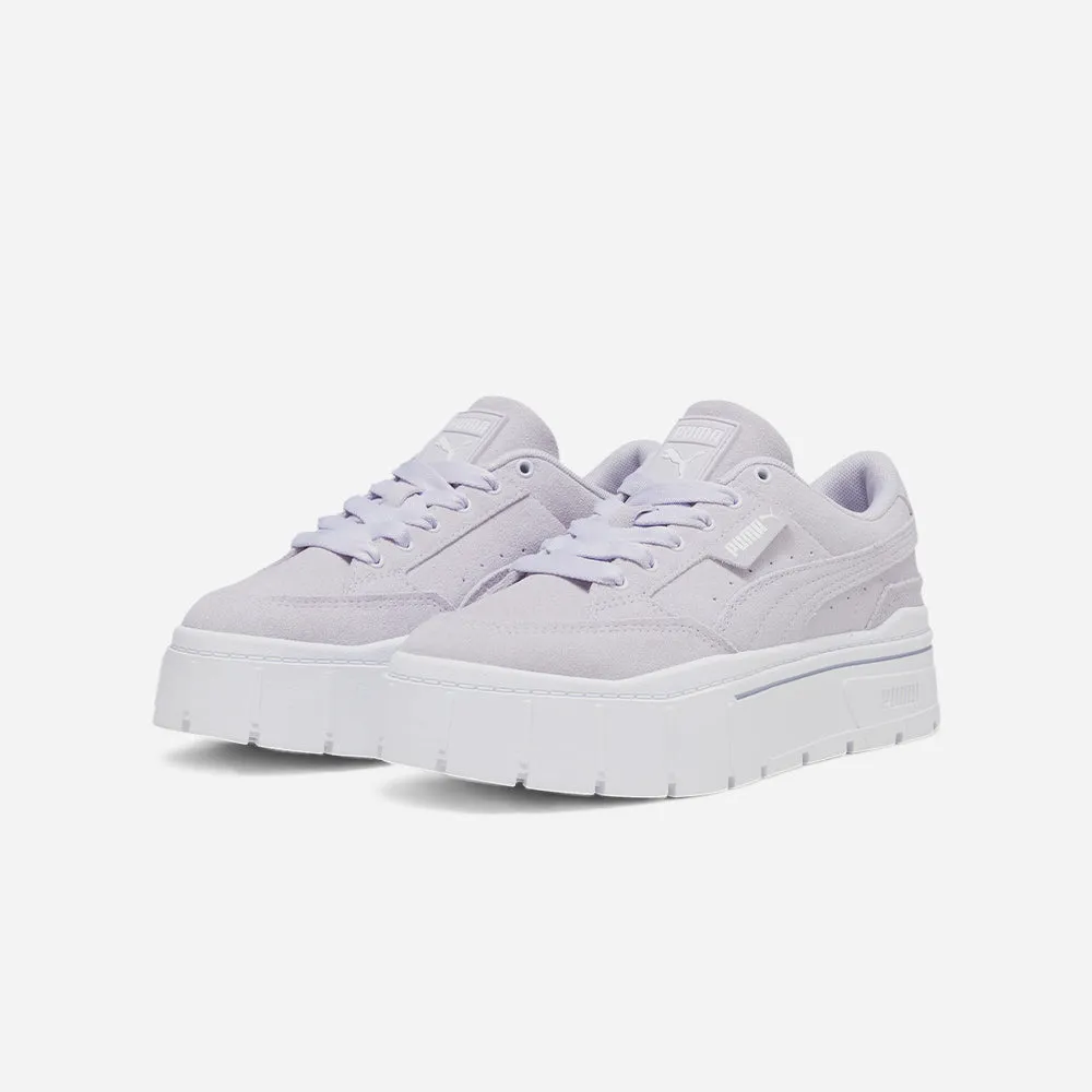 Giày Thời Trang Nữ Puma Mayze Stack Suede - Tím