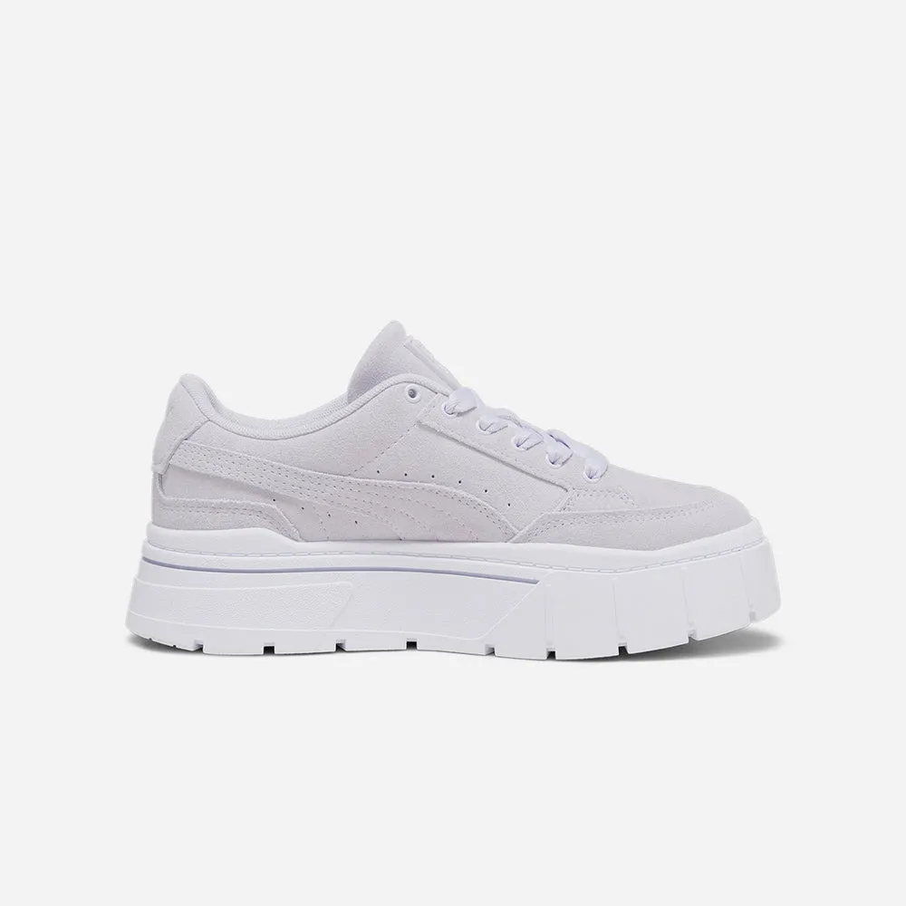 Giày Thời Trang Nữ Puma Mayze Stack Suede - Tím