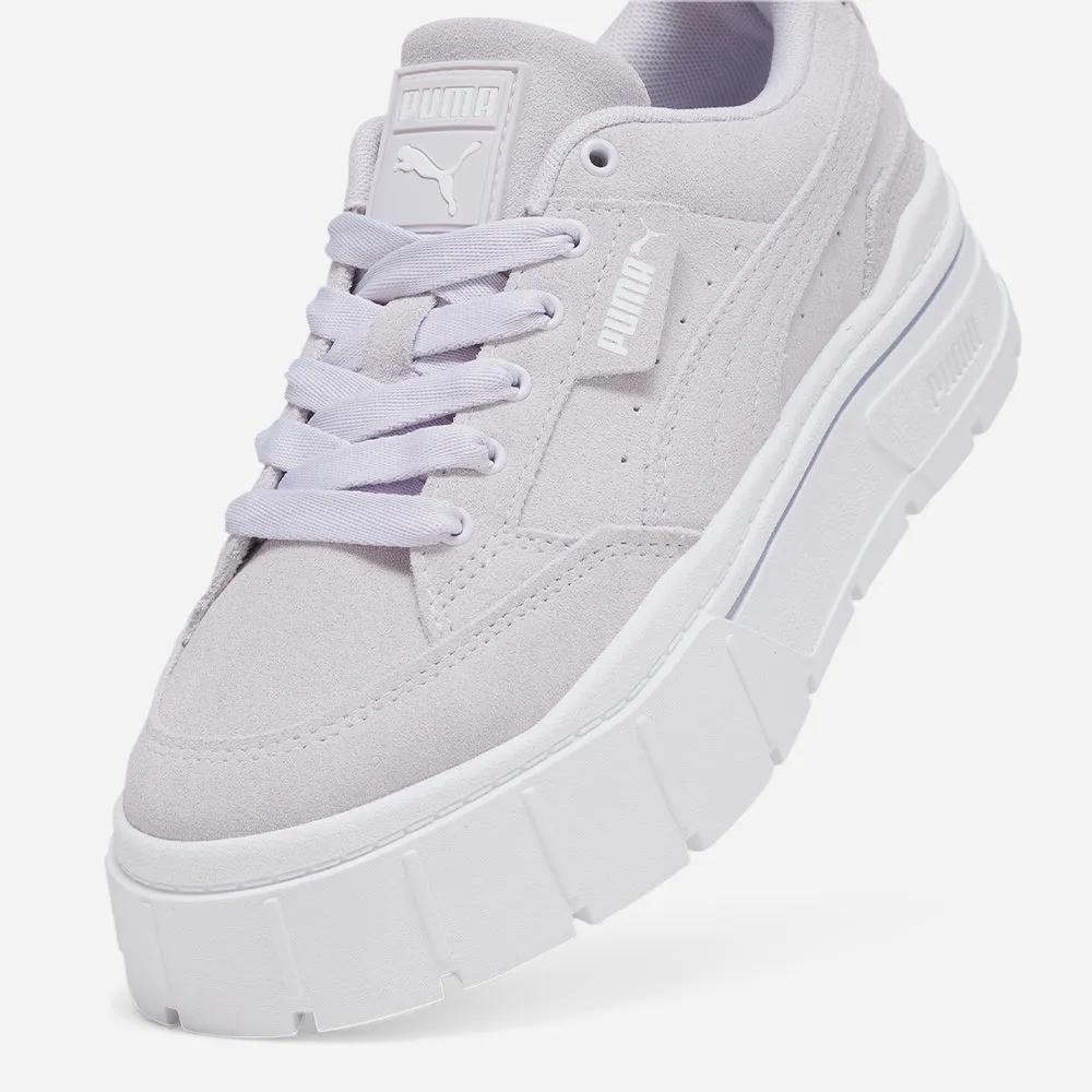 Giày Thời Trang Nữ Puma Mayze Stack Suede - Tím