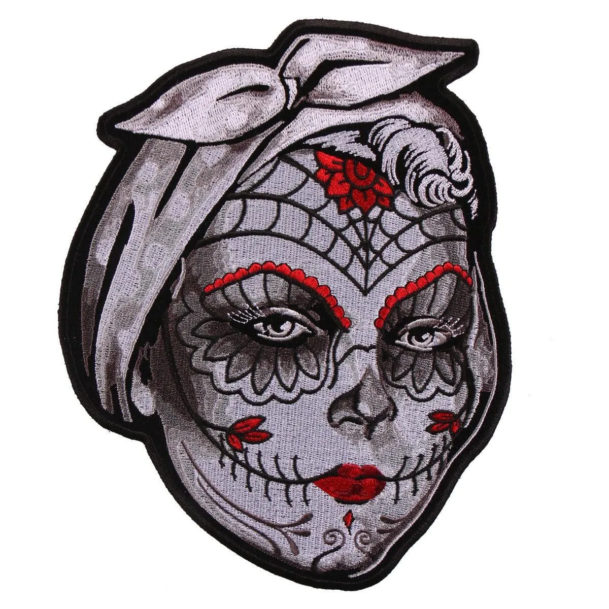 Hot Leathers Sugar Face Poster 6"X8" Patch