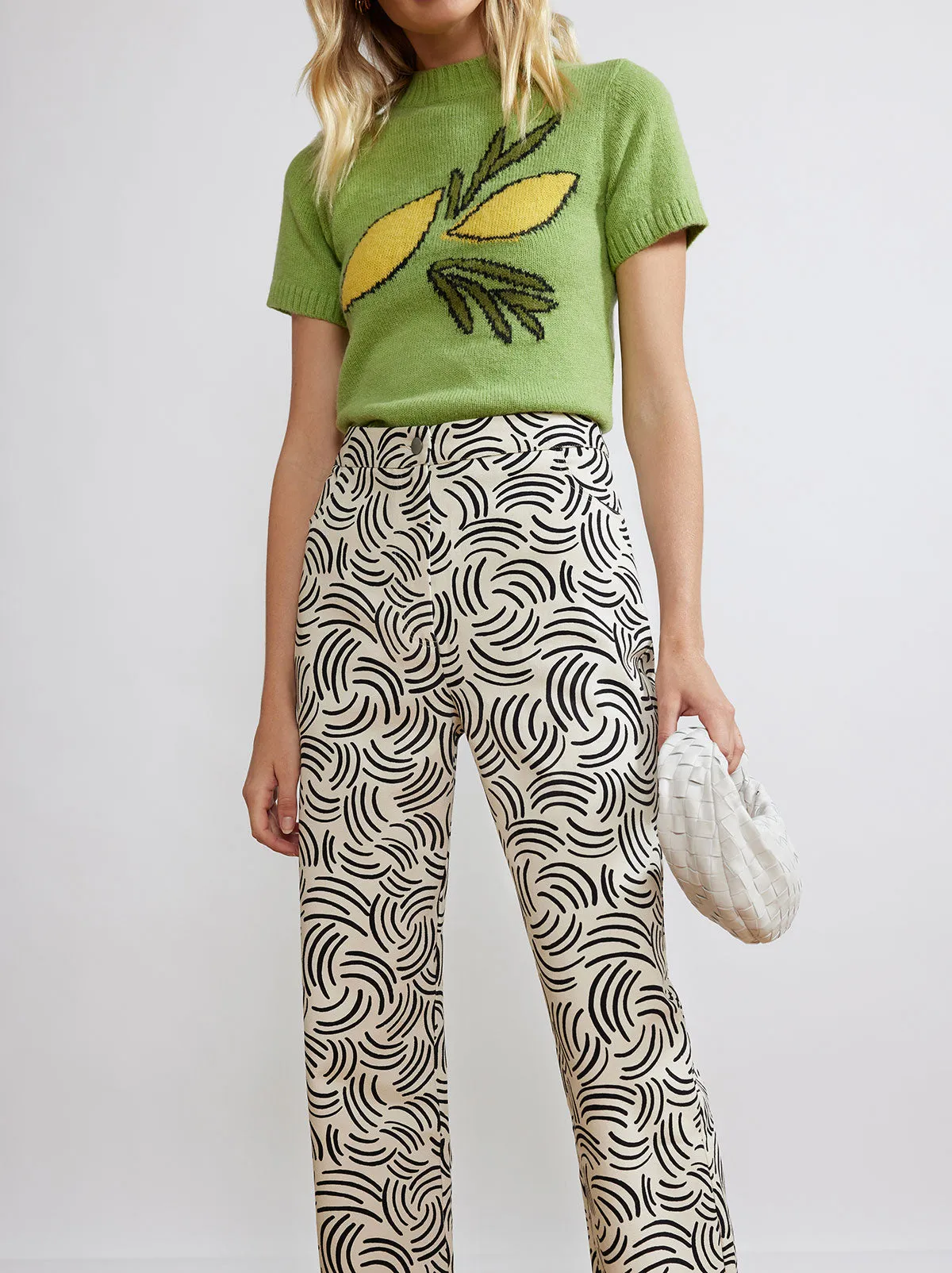 Janice Mono Geo Trousers