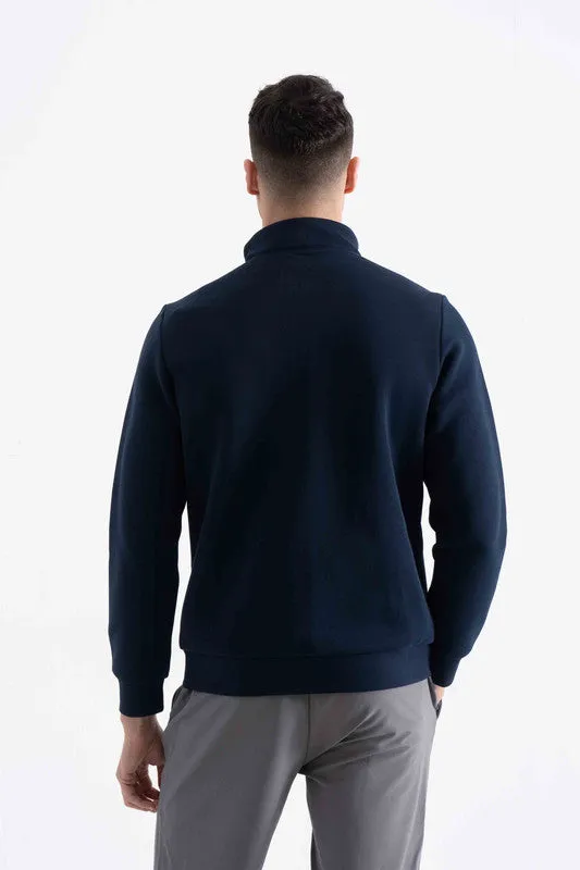 KNIT TRACK TOP