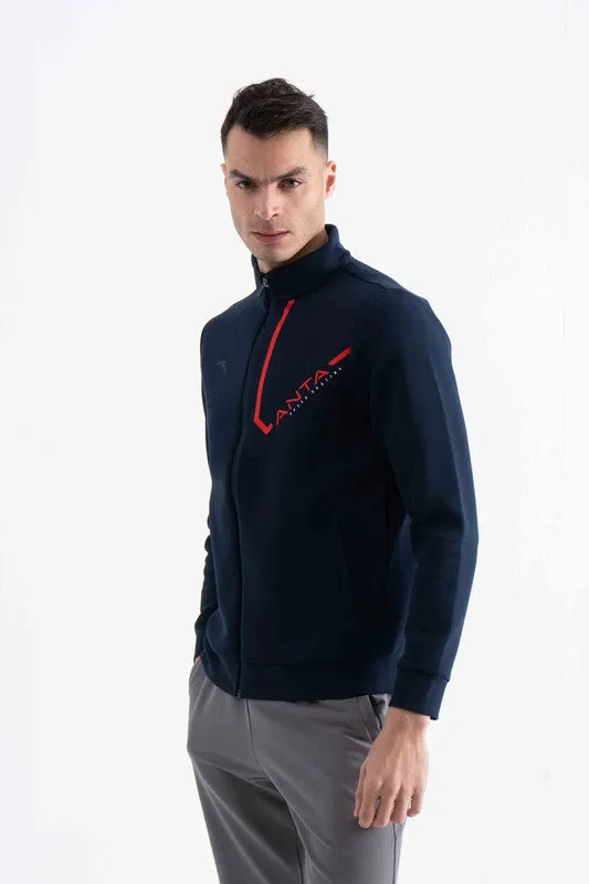 KNIT TRACK TOP