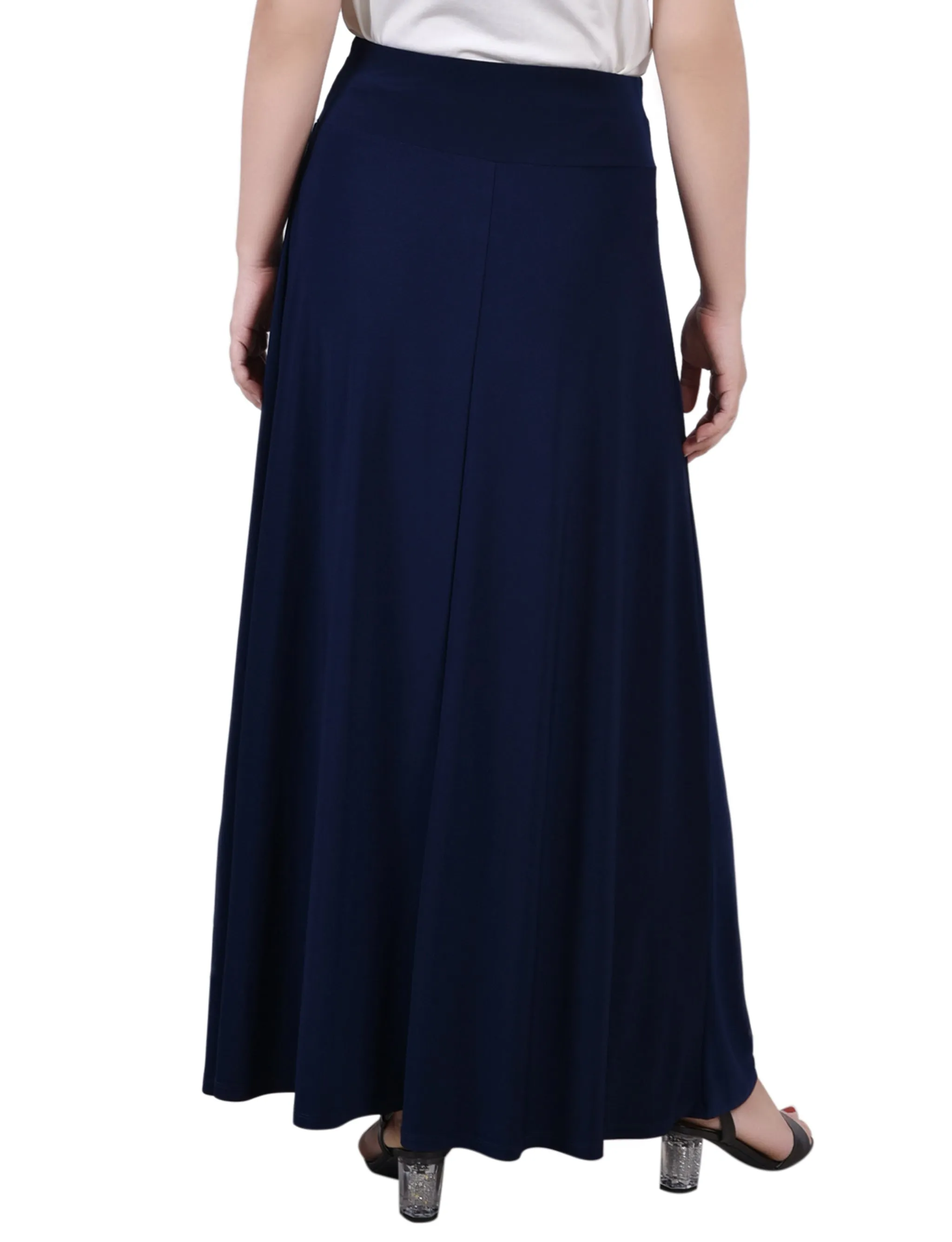 Maxi Skirt With Sash Waist Tie