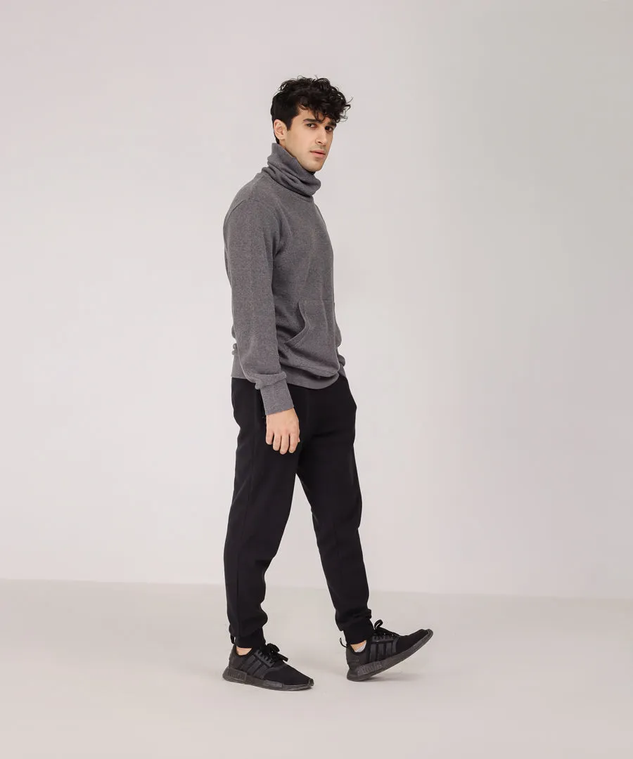 Men's Waffle Knit Turtleneck