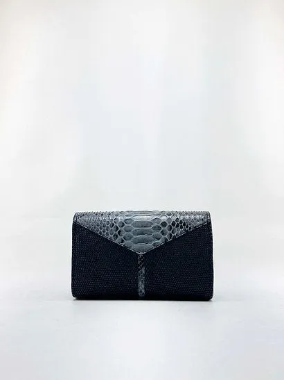 Nano Snakeskin & Lizard Clutch Bag