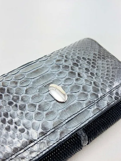 Nano Snakeskin & Lizard Clutch Bag