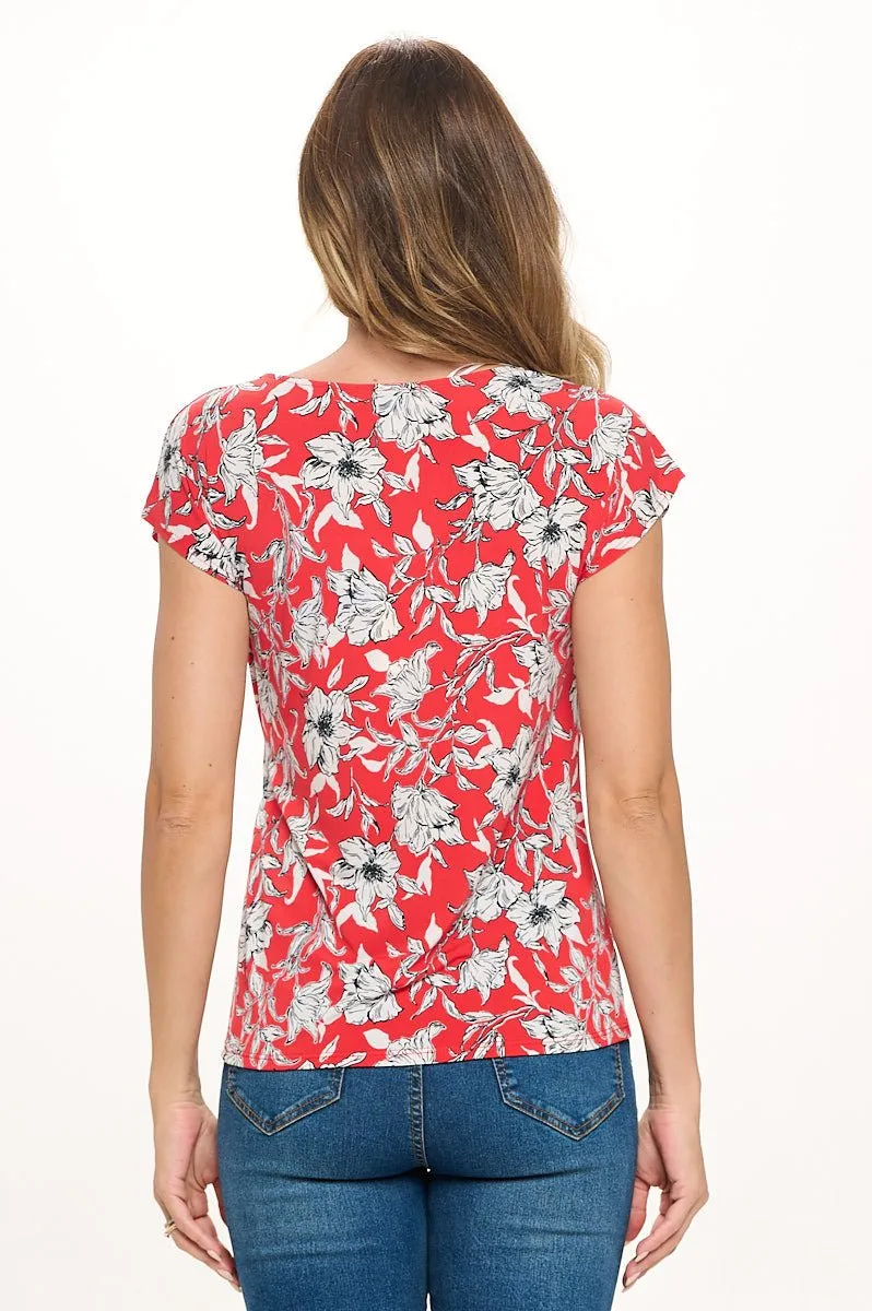 Naomi Knit Wrap Top