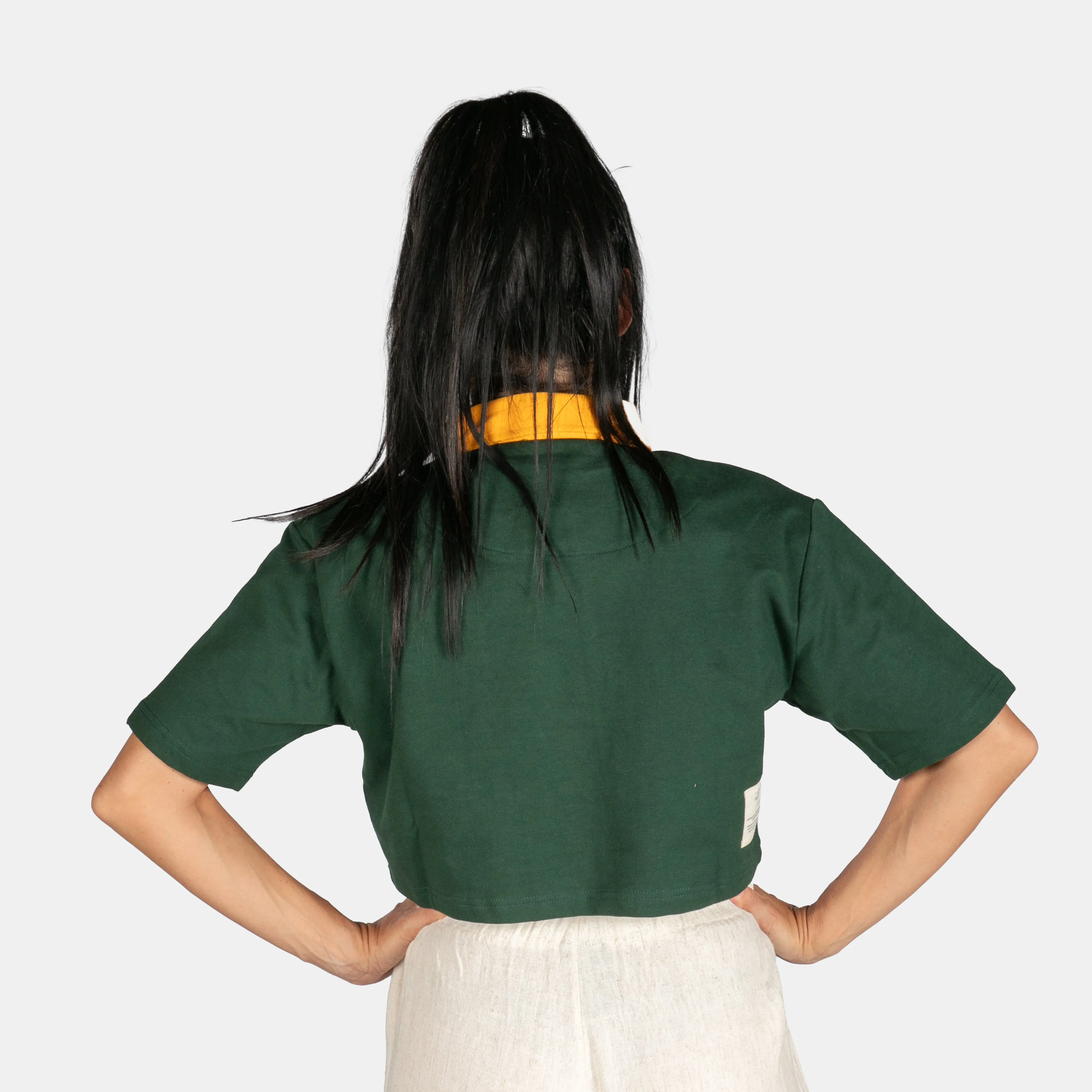 Old School SA Supporter Crop Top
