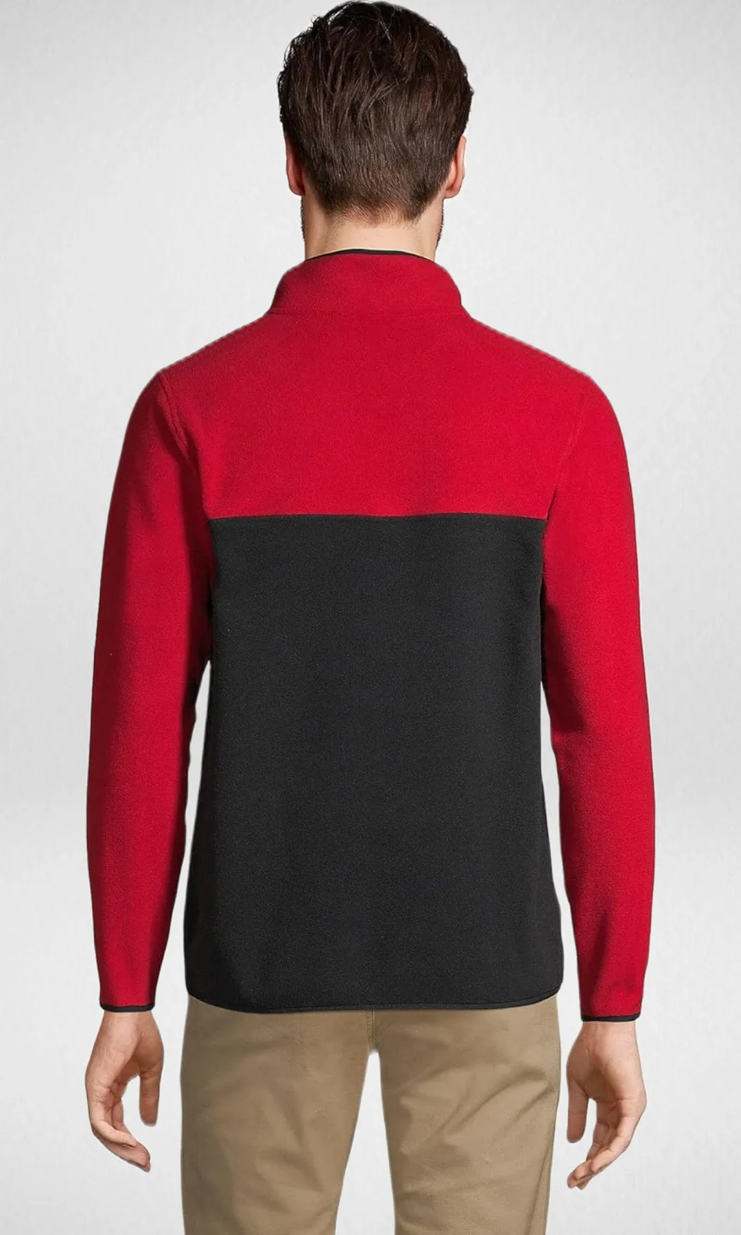 (ORIGINAL) Lands End Fleece Pullover (MEN) BD