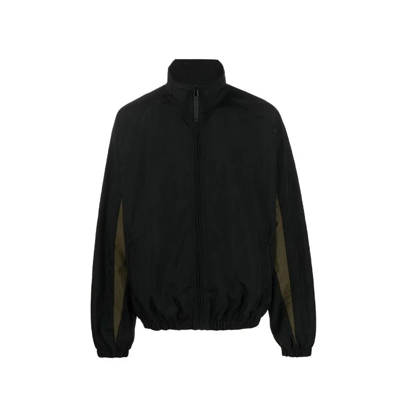Reebok Ripstop Track Jacket Black / Military Green