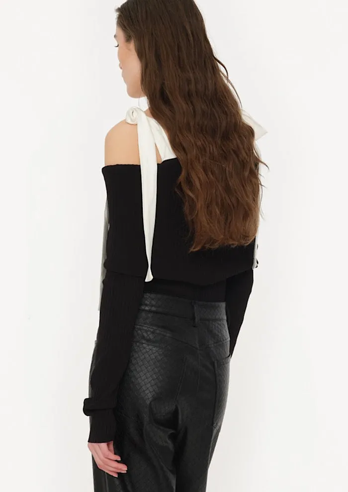 ROTATE Off-Shoulder Pullover