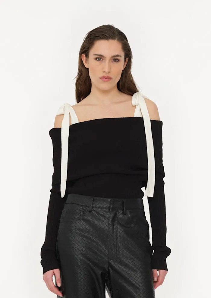 ROTATE Off-Shoulder Pullover