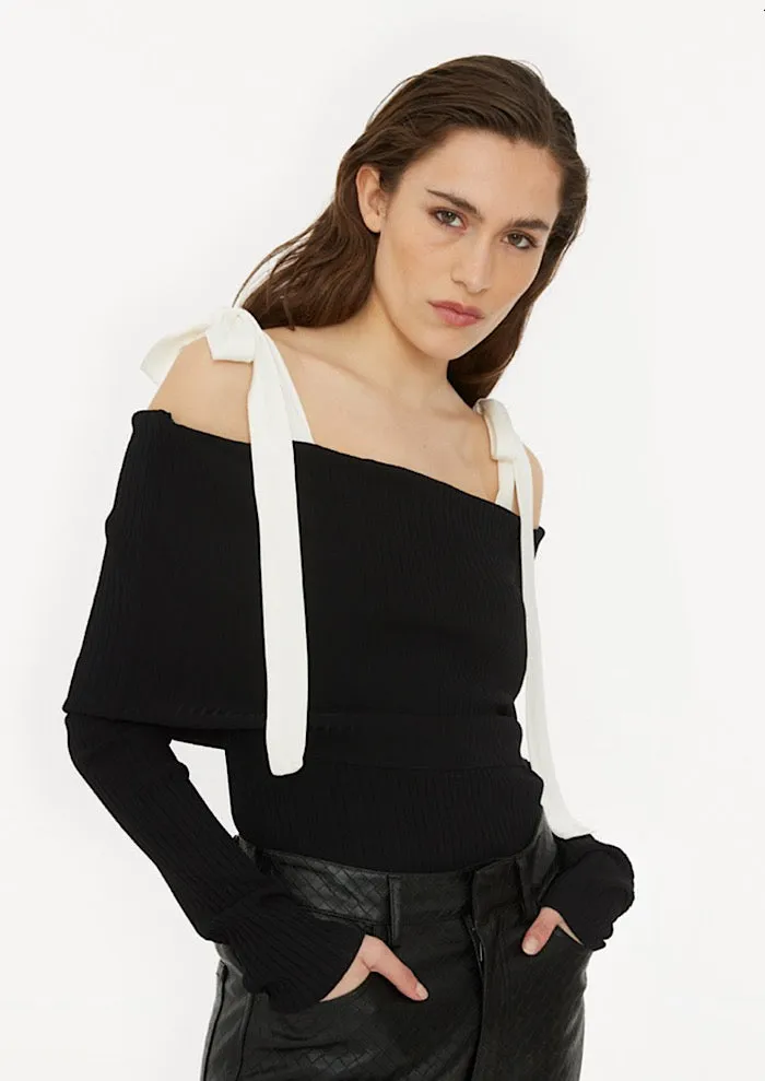 ROTATE Off-Shoulder Pullover