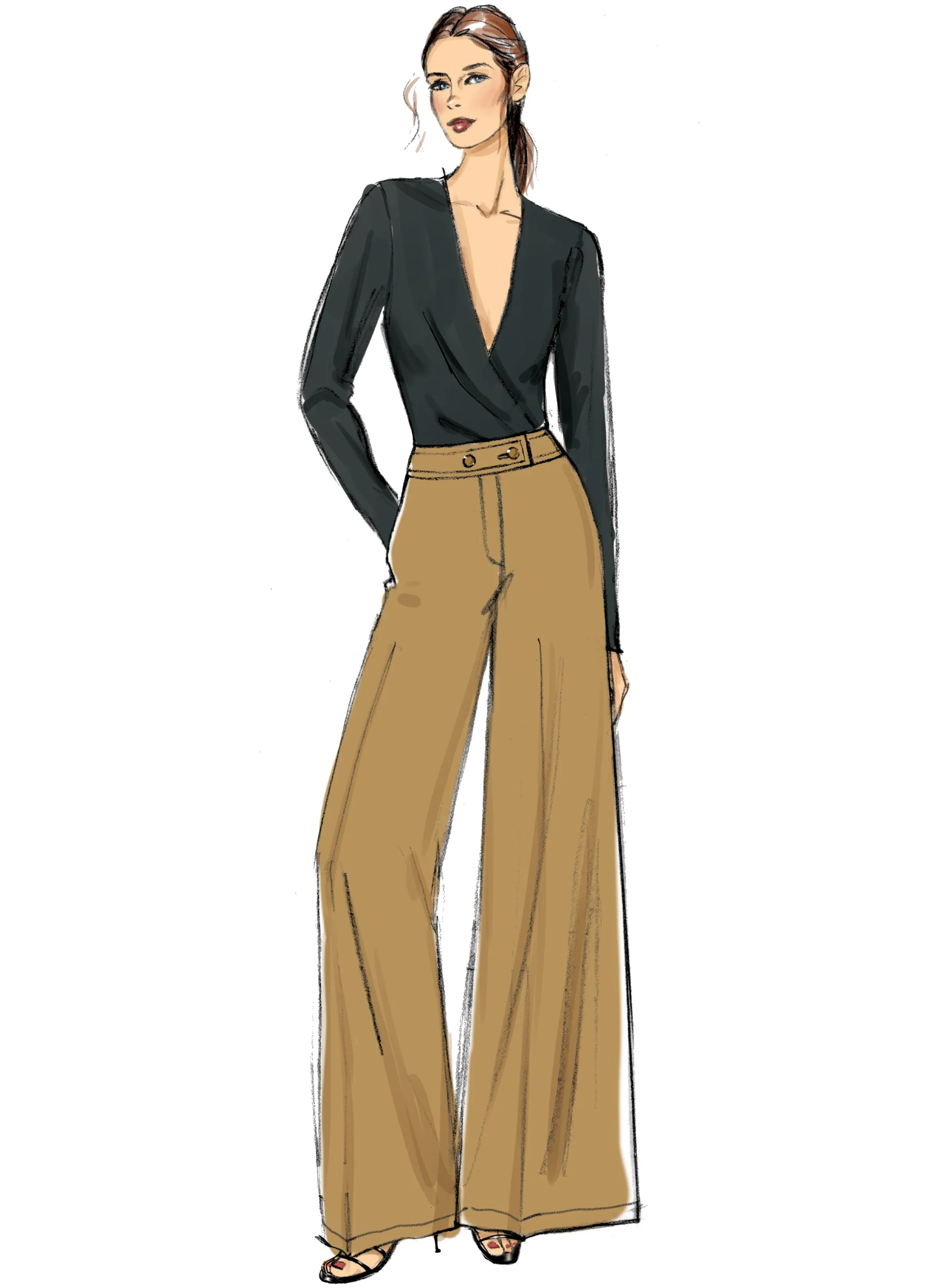 TROUSERS - V9361