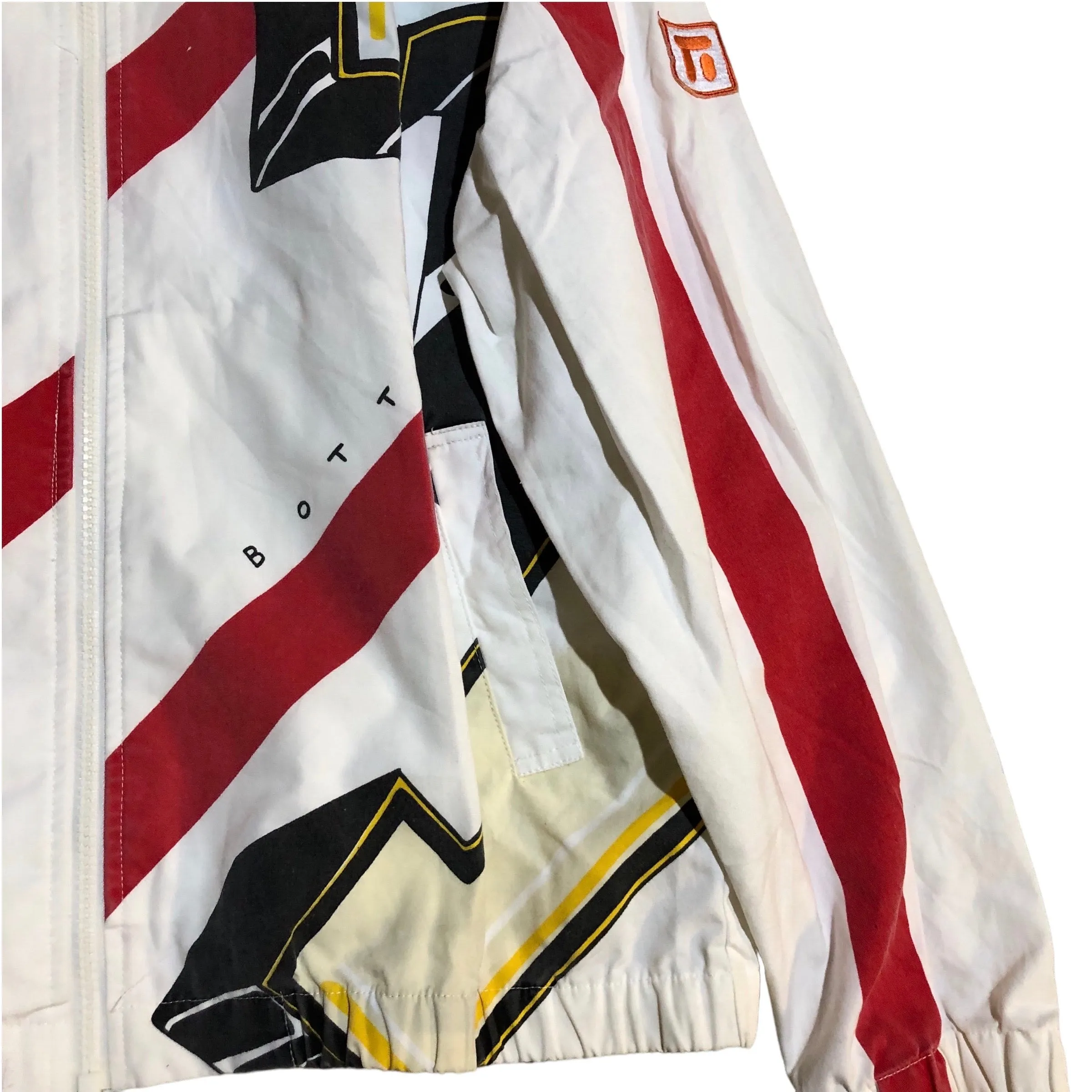Vintage Racer Print LightJacket