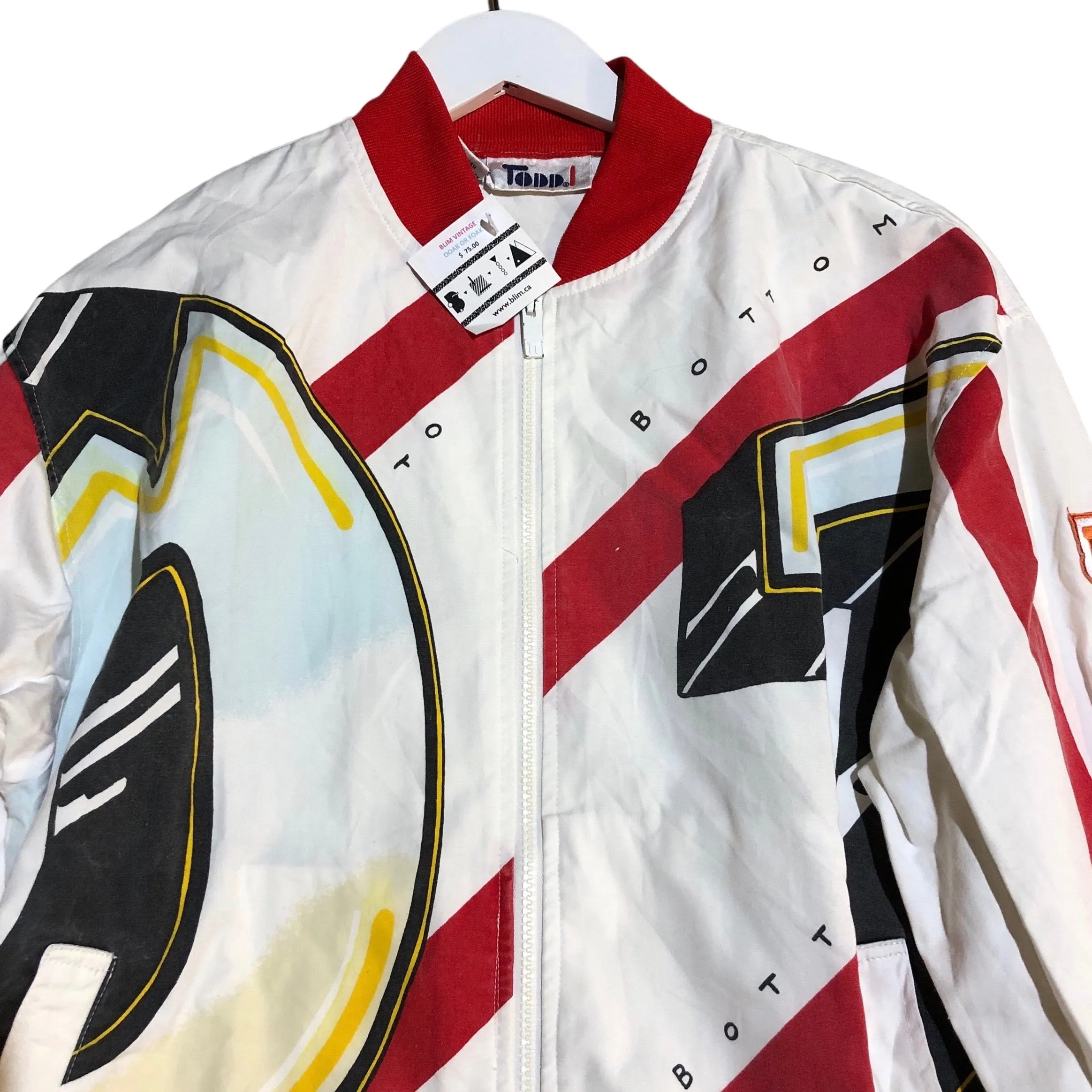 Vintage Racer Print LightJacket